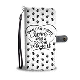 You can't buy love but you can rescue it