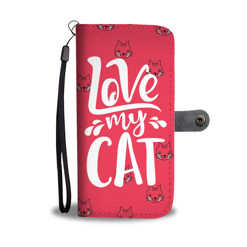 Love my cat Wallet Case