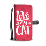 Love my cat Wallet Case