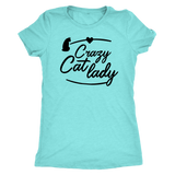 Crazy Cat Lady Triblend Shirt