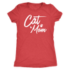 Cat Mom Triblend Shirt