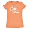 Cat Mom Triblend Shirt